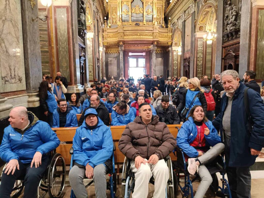 Anafim di Caserta al Precetto di Natale interforze in Napoli